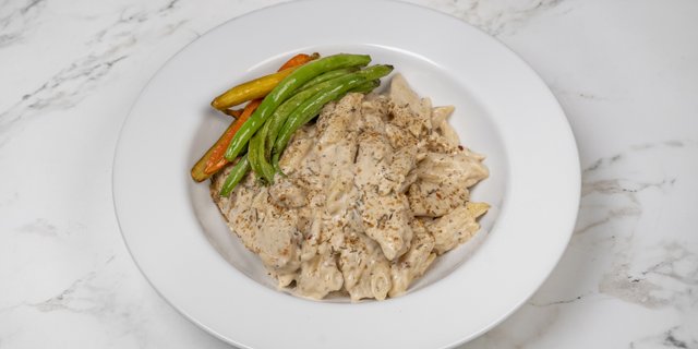 Jerk Chicken Alfredo