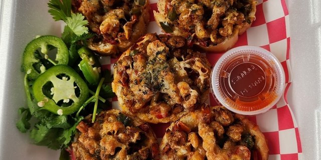 Crawfish & Shrimp Bread Bites