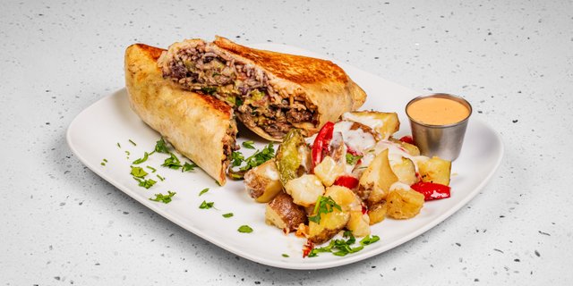 Beef Breakfast Burrito