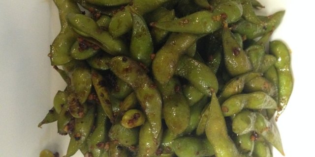 Garlic Edamame