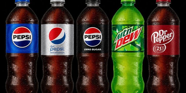 20 Oz Assorted Pepsi Bottled Soft Drinks (Small)