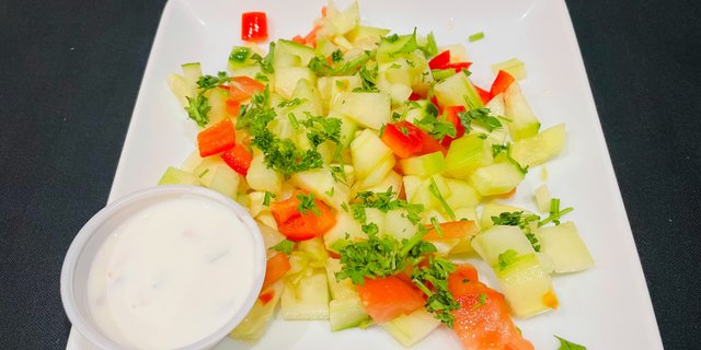 House Cucumber Salad