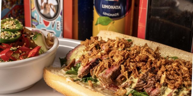 Aji Verde Steak Sandwich
