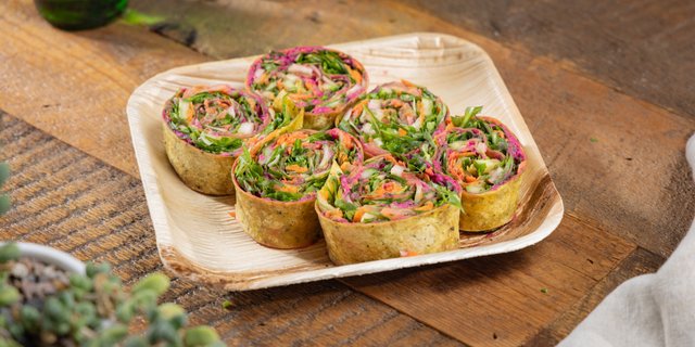 Hummus Pinwheels