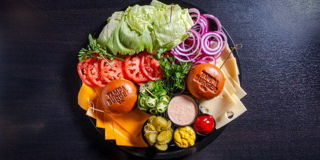 Build-Your-Own Burger Bar