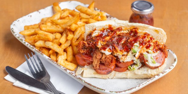 Big Beautiful Que Sandwich