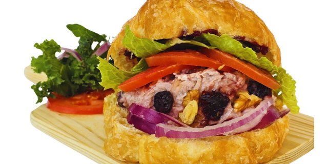 Cranberry Chicken Salad Sandwich Platter