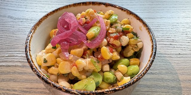 Sweet Corn & Edamame Succotash
