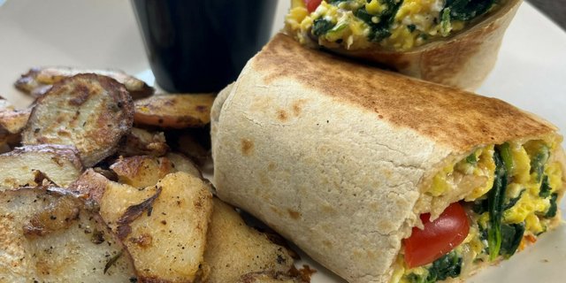 Spinach & Feta Burrito Wrap Box