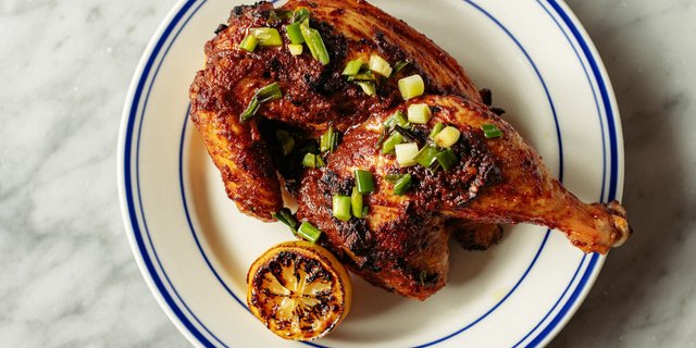 Harissa Roasted Chicken