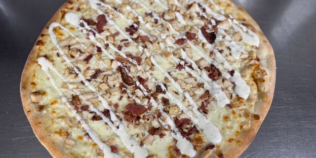 Chicken Bacon Ranch Pizza