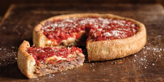Chicago Meat Market Deep Dish Pizza
