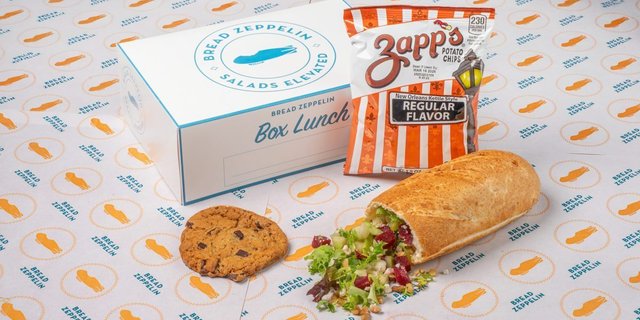 Washington Veggie Zeppelin Box Lunch