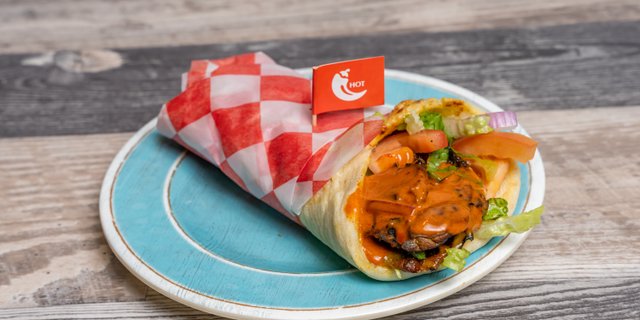 Lamb Chop Pita Wrap