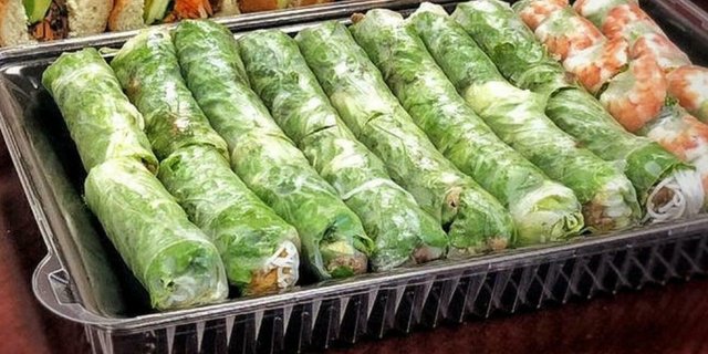 Custom Spring Rolls Platter