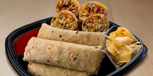 Breakfast Burros Platter