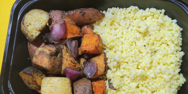 Vegan Roasted Root Vegetables