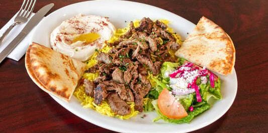 Beef Shawarma Plate