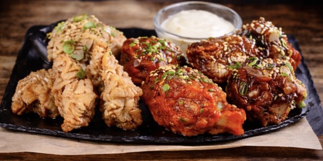 Korean Fried Chicken Wings