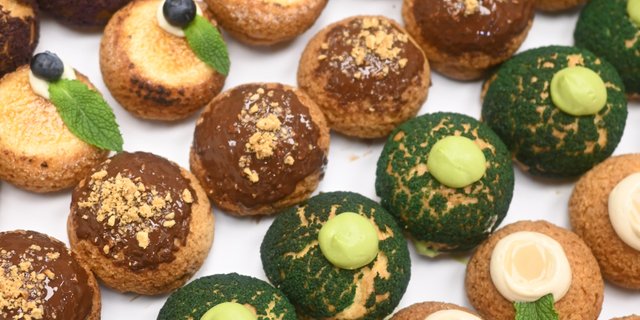 36-Piece Mini Cream Puffs