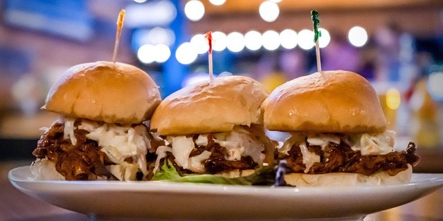 Smokehouse Pork Sliders
