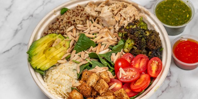 Chicken Pesto Salad