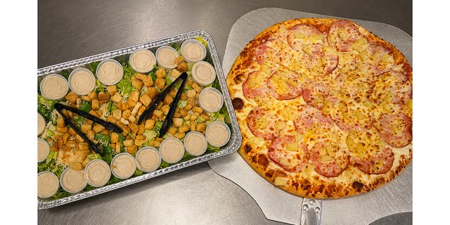 Pizza & Salad (Per Person)