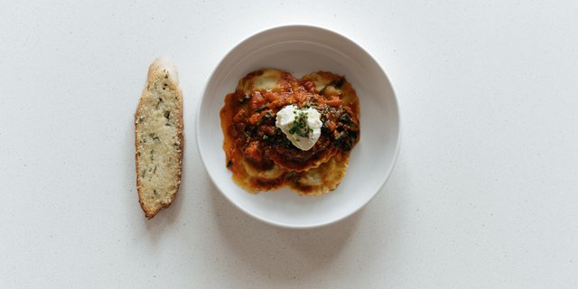 Spinach Ravioli