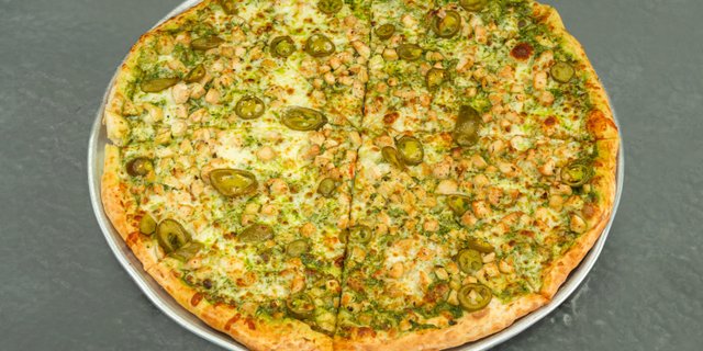 Chicken Pesto Pizza