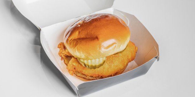"Not Closed on Sunday" Chicken Sandwich