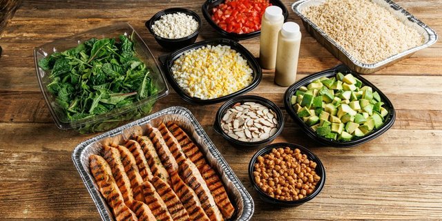 Build-Your-Own Protein Crunch Bowl - Salmon