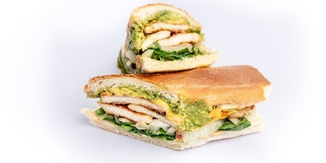 Grilled Chicken Guacamole Sandwich