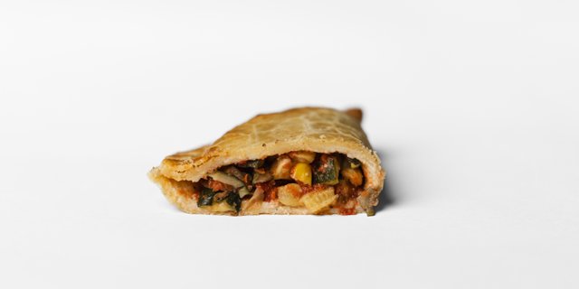 Zucchini, Corn & Tomato Empanada
