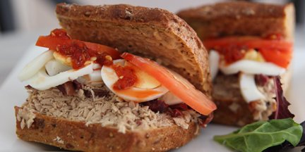 Tunisian-Style Tuna Sandwich