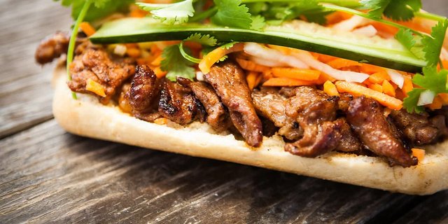 Grilled Pork Bánh Mì