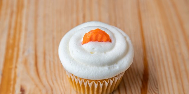 Gluten-Free Carrot Cake Cupcake