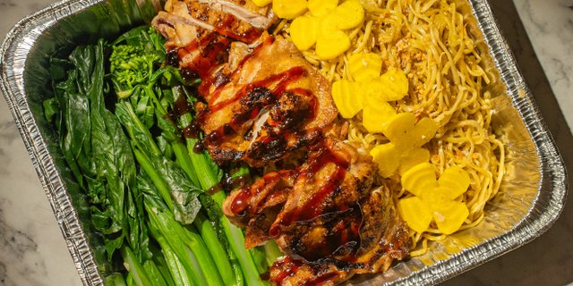 Egg Noodle w/ Grilled Chicken