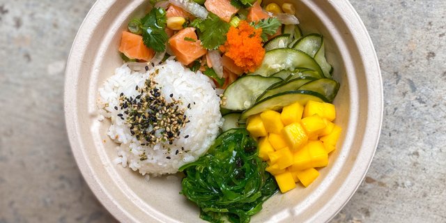 Mango Salmon Lover Bowl