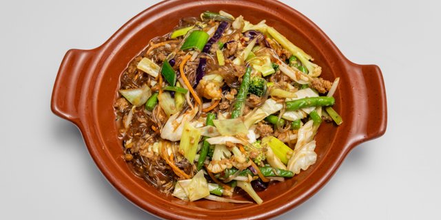 Stir-Fried Chili Glass Noodles Tray