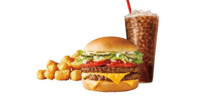 SuperSONIC Double Cheeseburger Combination