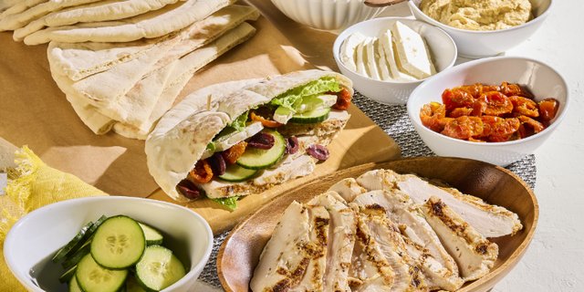 Build Your Own Mediterranean Sandwich Platter