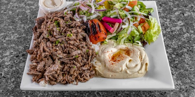 Beef Shawarma Plate