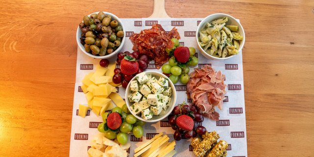 Italian Cheese, Fruit, Meat & Antipasti Board