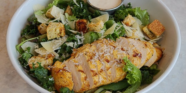 Chopped Chicken Caesar Salad