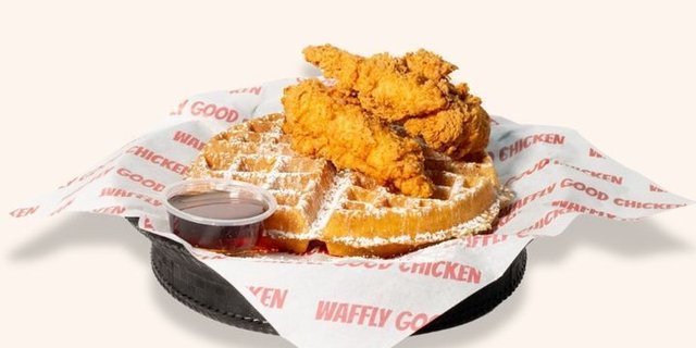 Chick-In Maple Waffle