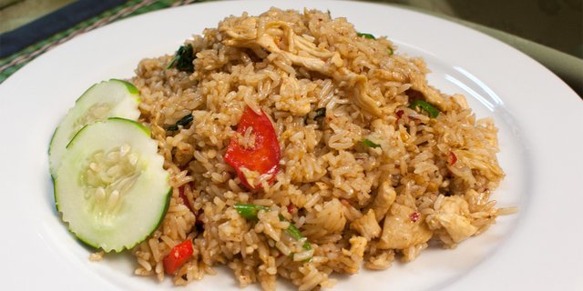 Spicy Basil Fried Rice