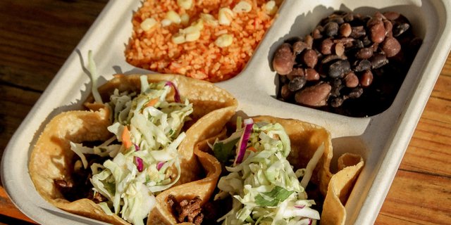 Steak Asada Tacos Combo