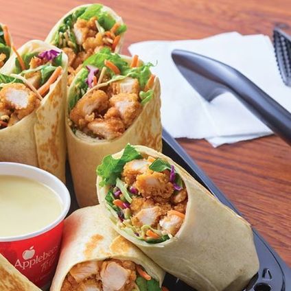 Oriental Chicken Salad Wrap Tray