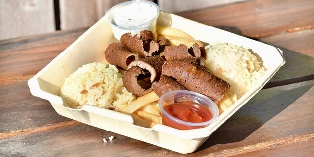 Gyro Over Fries