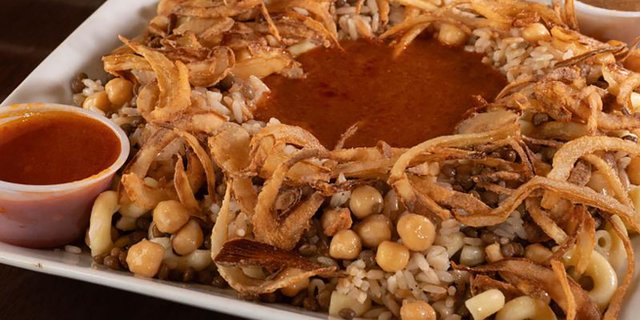 Koshary Tray